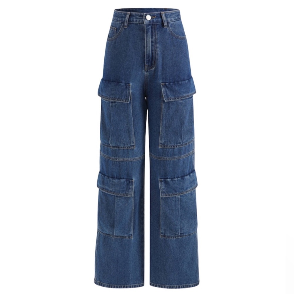 Women’s Cotton On Wide Leg Cargo Jeans